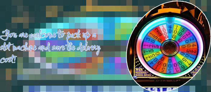 Igt wheel of fortune slot machine for sale